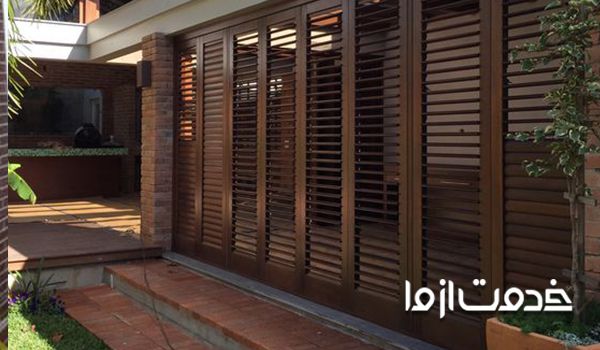 درب آکاردئونی ام دی اف 